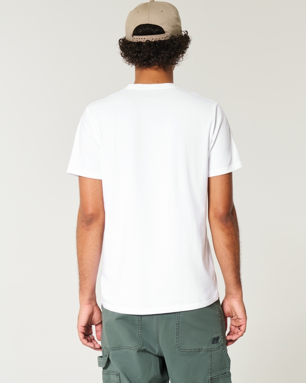 Icon Crew T-Shirt, White view 2