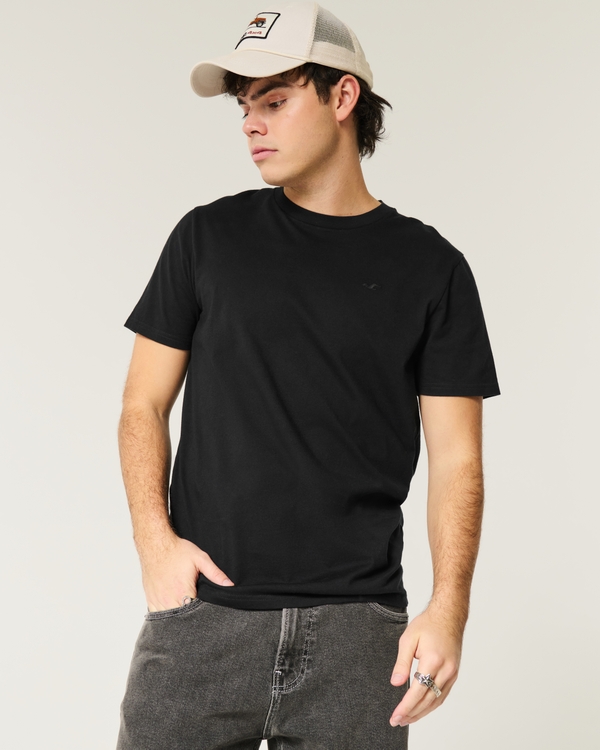 Icon Crew T-Shirt, Black view 1
