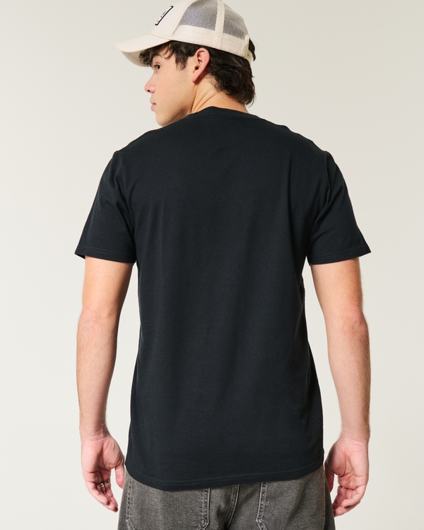Icon Crew T-Shirt, Black view 2