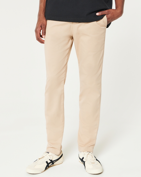 Skinny Chino Pants, Light Khaki view 2