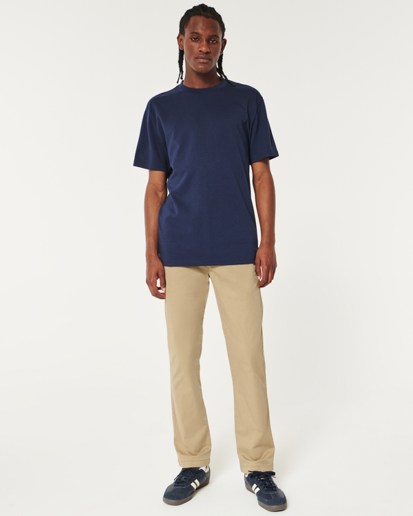 Straight Chino Pants, Light Khaki view 1