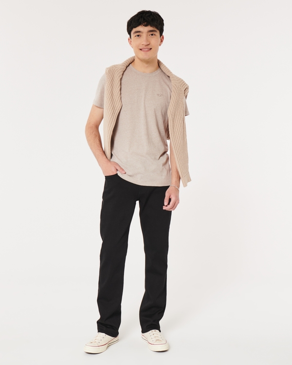 Black Bootcut Jeans, Black view 1