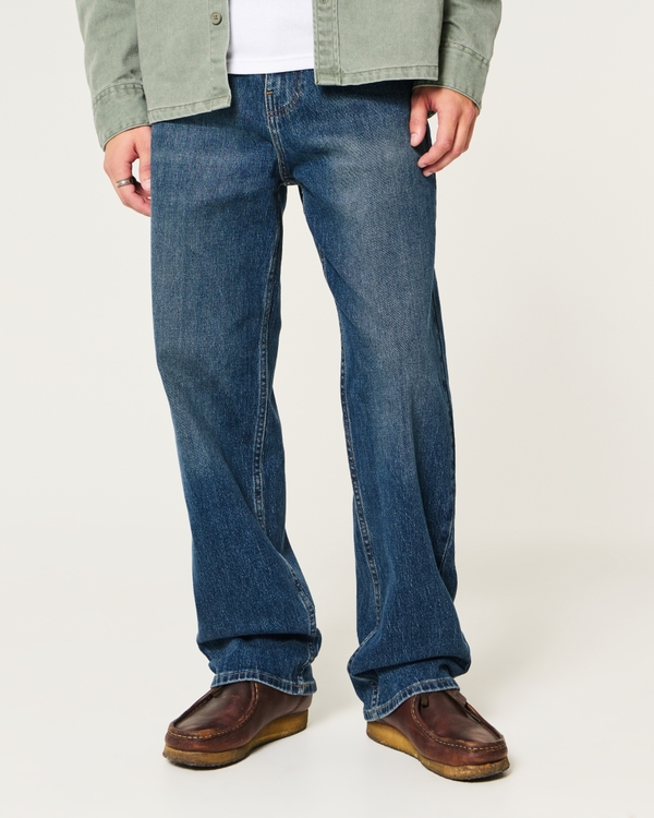 Dark Wash Baggy Jeans, Dark Wash view 2
