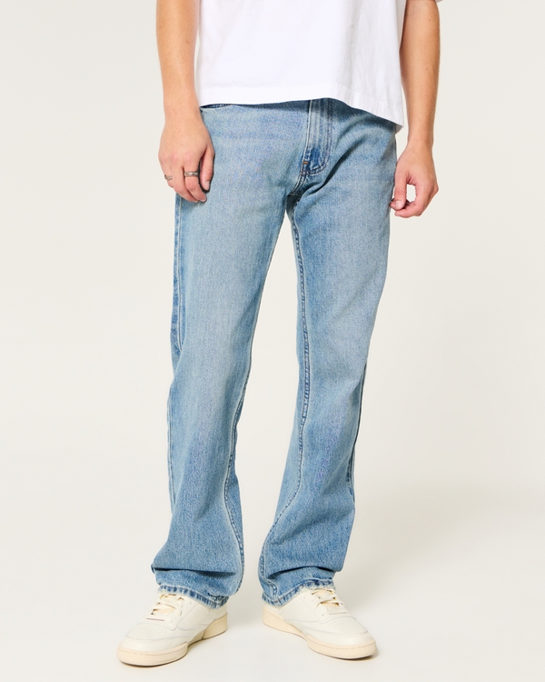 Medium Wash Straight Jeans, Medium Wash view 2
