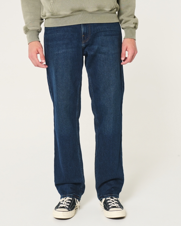 Dark Wash Loose Jeans, Dark view 2