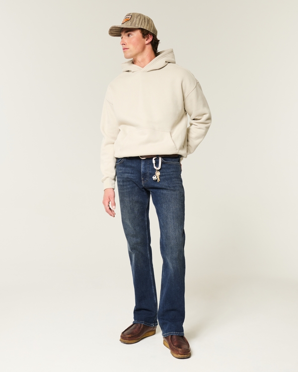 Dark Wash Bootcut Jeans, Dark view 1