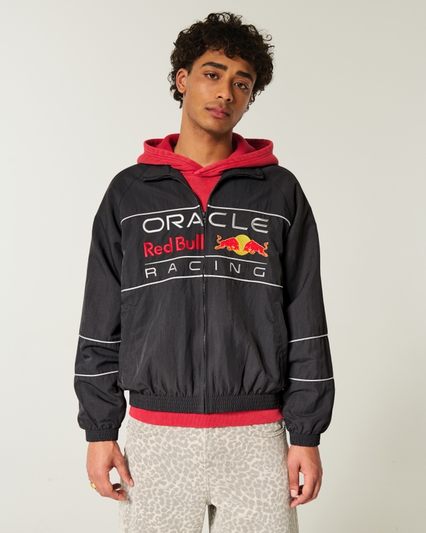 Oracle Red Bull Racing Jacket, Faded Black view 1