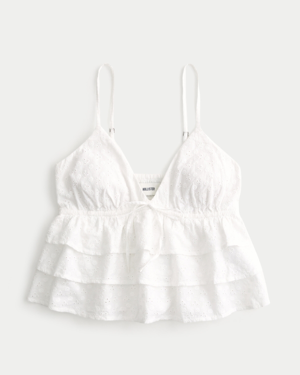 Easy Tiered Blouse, White view 1