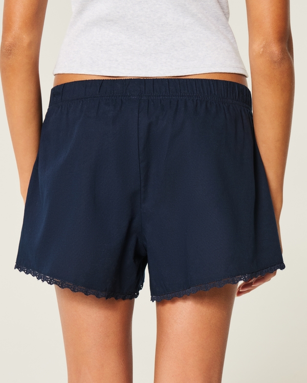 Cotton Boxer Shorts, Navy Blazer view 2