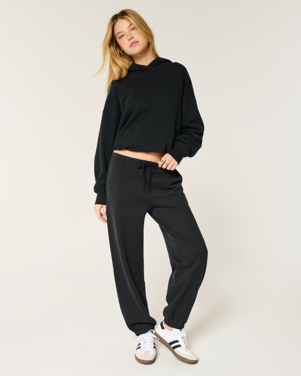 Oversized Hoodie, Black view 2