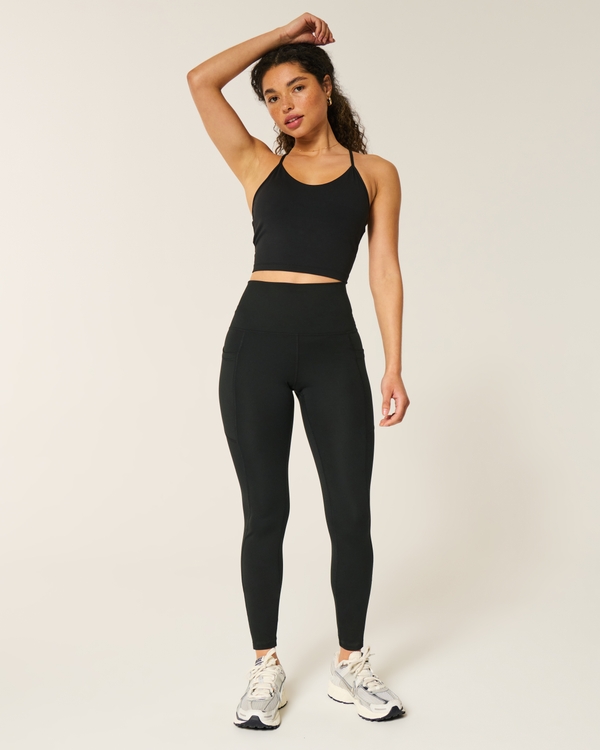 Gilly Hicks Active Recharge Pocket Leggings, Black Pocket view 1