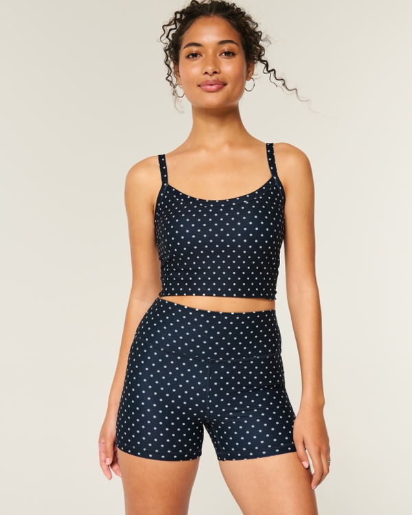 Gilly Hicks Active Recharge Shortie, Navy Dot view 1